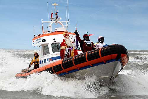 Aankomst Sinterklaas in Zandvoort